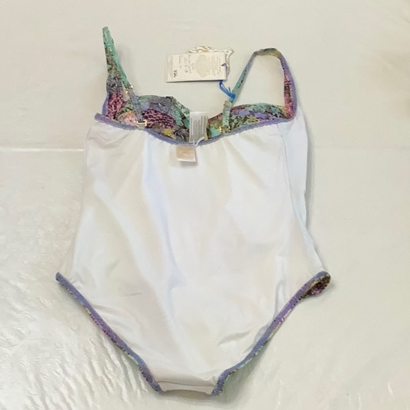 Lisa Blue RAINBOW SERPENT Ruched 1pc - Multi (#22) - Picture 6 of 13